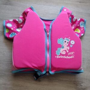 💦 Unicorn Kids Swim Vest 3+ Yrs Up To 50lbs